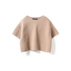 【ミズイロ インド/mizuiro ind】のショートワイドプルオーバー 人気、トレンドファッション・服の通販 founy(ファニー) ファッション Fashion レディースファッション Fashion for Women トップス・カットソー Cut & Sew Tops カジュアルプルオーバー・ニットトップス Pullovers & Knit Tops / Casual Pullovers コンパクト Compact, Small Size シアー Sheer, See-Through ショート Short, Short Length ストレッチ Stretch, Stretchy Fabric ベスト Vest, Waistcoat ワイド Wide, Wide Fit 夏 Summer thumbnail ベージュ|ID: prp329100004927401 ipo3291000000036972858