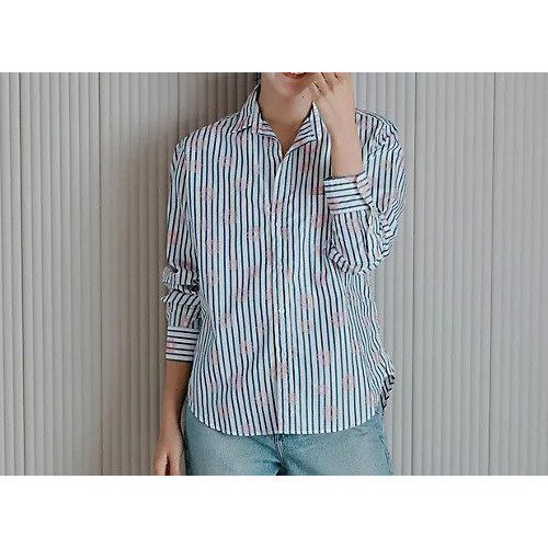 【フランク&アイリーン/Frank&Eileen】のEILEEN/PBFW 人気、トレンドファッション・服の通販 founy(ファニー) 　ファッション　Fashion　レディースファッション　Fashion for Women　カリフォルニア　California, Cali Style　ストライプ　Stripe, Striped Pattern　デコルテ　Décolleté, Neckline　フィット　Fit, Slim Fit　リラックス　Relax, Relaxed Fit　洗える　Machine Washable　other-2|ID: prp329100004927414 ipo3291000000036972950