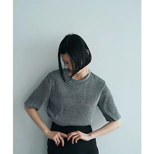 【マージュール/marjour】のGLITTER TEE インテリア・キッズ・メンズ・レディースファッション・服の通販 founy(ファウニー) https://founy.com/ ファッション Fashion レディースファッション Fashion for Women ストレッチ Stretch, Stretchy Fabric デニム Denim, Jeans Material トレンド Trend, Trending Now リラックス Relax, Relaxed Fit おすすめ Recommended / Our Picks 夏 Summer |ID: prp329100004935592 ipo3291000000037252836