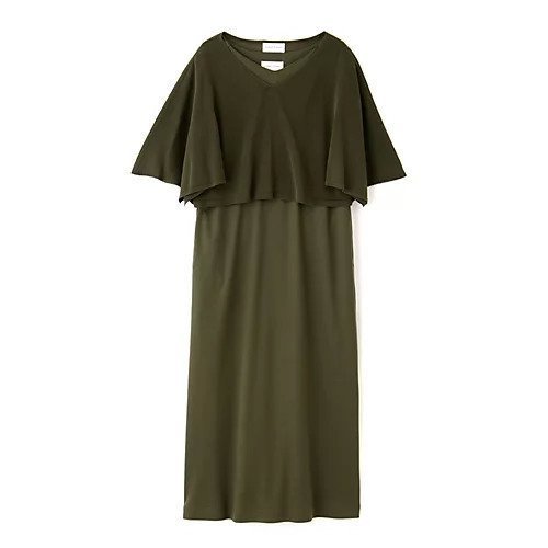 【ヒューマンウーマン/HUMAN WOMAN】のニット ワンピースセットアップ 人気、トレンドファッション・服の通販 founy(ファニー) 　ファッション　Fashion　レディースファッション　Fashion for Women　ワンピース　Dresses　ニットワンピース　Knit Dresses　おすすめ　Recommended / Our Picks　コラボ　Collaboration, Collab　シアー　Sheer, See-Through　シンプル　Simple, Minimal　スタンダード　Standard, Basic　セットアップ　Set-Up, Coordinated Outfit　ダブル　Double, Double-Breasted　フレア　Flare, Flared　ボレロ　Bolero, Short Cardigan　エレガント 上品　Elegant　other-3|ID: prp329100004935596 ipo3291000000037038363