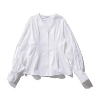 【スアデオ/suadeo】のリネン混ジャケット風ブラウス 人気、トレンドファッション・服の通販 founy(ファニー) ファッション Fashion レディースファッション Fashion for Women アウター Coat / Outerwear Collection レディースジャケット・軽アウター Jackets インナー Innerwear エレガント 上品 Elegant 春 Spring カフス Cuff Design 今季 This Season, Current Season ジャケット Jacket, Outerwear デニム Denim, Jeans Material トレンド Trend, Trending Now ネックレス Necklace, Pendant Necklace バランス Balance, Style Balance パターン Pattern, Design Print フィット Fit, Slim Fit フレア Flare, Flared フロント Front, Front Design リネン Linen, Linen Fabric S/S・春夏 SS, Spring/Summer, Warm Season 夏 Summer |ID:prp329100004935602