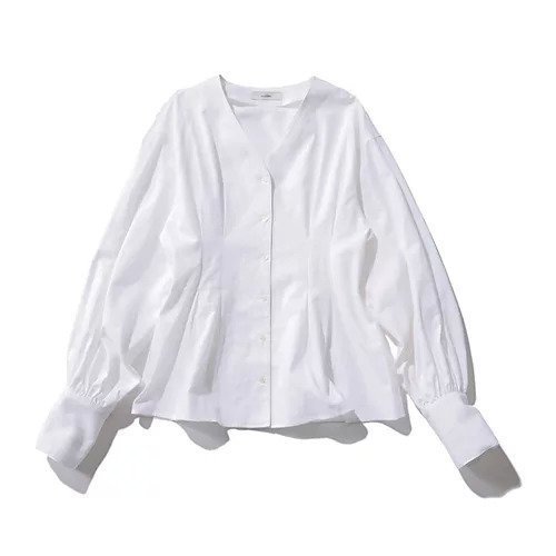 【スアデオ/suadeo】のリネン混ジャケット風ブラウス インテリア・キッズ・メンズ・レディースファッション・服の通販 founy(ファウニー) https://founy.com/ ファッション Fashion レディースファッション Fashion for Women アウター Coat / Outerwear Collection レディースジャケット・軽アウター Jackets インナー Innerwear エレガント 上品 Elegant 春 Spring カフス Cuff Design 今季 This Season, Current Season ジャケット Jacket, Outerwear デニム Denim, Jeans Material トレンド Trend, Trending Now ネックレス Necklace, Pendant Necklace バランス Balance, Style Balance パターン Pattern, Design Print フィット Fit, Slim Fit フレア Flare, Flared フロント Front, Front Design リネン Linen, Linen Fabric S/S・春夏 SS, Spring/Summer, Warm Season 夏 Summer |ID: prp329100004935602 ipo3291000000037248688