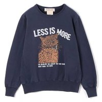 【レミレリーフ/REMI RELIEF】の【HPS別注】HARD SP加工20/スエット(LESS IS MORE C) 大人の最旬トレンドファッション＆コーディネート founy(ファウニー) ファッション Fashion レディースファッション Fashion for Women 洗える Machine Washable スウェット / スエット Sweatshirt, Sweatwear スペシャル Special, Limited Edition 人気 Popular, Best Seller 猫 Cat, Kitty プリント Print, Printed Pattern 別注 Limited Edition, Custom Order ロング Long, Long-Length |ID:prp329100004935609