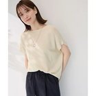 【エニー/ANY】の【新色追加/14色展開】アクリルガーターフレンチスリーブニット 人気、トレンドファッション・服の通販 founy(ファニー) ファッション Fashion レディースファッション Fashion for Women トップス・カットソー Cut & Sew Tops ニット Knit Tops & Sweaters おすすめ Recommended / Our Picks スラックス Slacks, Dress Pants スリーブ Sleeve, Long Sleeve / Short Sleeve デニム Denim, Jeans Material フレンチ French, French Style thumbnail エクリュ|ID: prp329100004935610 ipo3291000000037038453