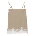 【エムセブンデイズ/M7days】の【接触冷感】【洗える】3WAYレースキャミ ベージュ|ID: prp329100004935617 ipo3291000000037038501