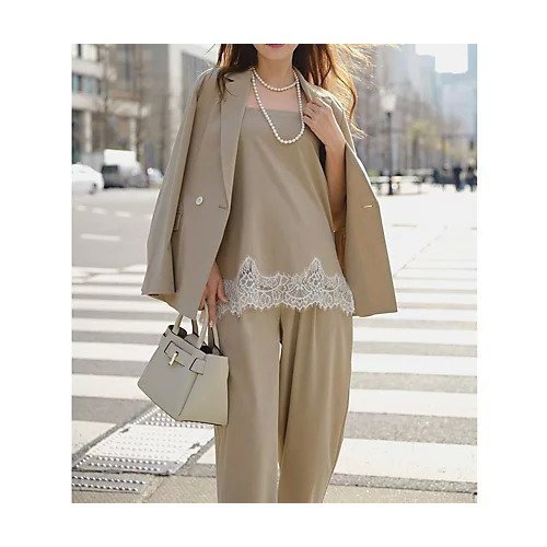 【エムセブンデイズ/M7days】の【接触冷感】【洗える】3WAYレースキャミ 人気、トレンドファッション・服の通販 founy(ファニー) 　ファッション　Fashion　レディースファッション　Fashion for Women　トップス・カットソー　Cut & Sew Tops　キャミソール&ノースリーブ　Camisoles & Sleeveless Tops　インナー　Innerwear　キャミソール　Camisole, Spaghetti Strap Top　ジャケット　Jacket, Outerwear　セットアップ　Set-Up, Coordinated Outfit　デニム　Denim, Jeans Material　トレンド　Trend, Trending Now　バランス　Balance, Style Balance　フェミニン　Feminine, Girly　モダン　Modern, Contemporary　ラップ　Wrap, Wrap Design　レース　Lace, Lace Fabric　今季　This Season, Current Season　洗える　Machine Washable　other-2|ID: prp329100004935617 ipo3291000000037038502