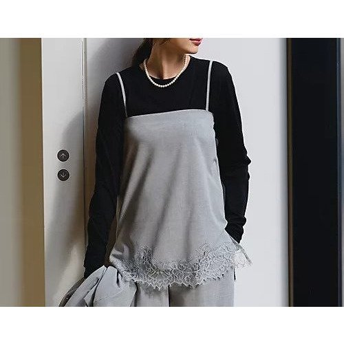 【エムセブンデイズ/M7days】の【接触冷感】【洗える】3WAYレースキャミ 人気、トレンドファッション・服の通販 founy(ファニー) 　ファッション　Fashion　レディースファッション　Fashion for Women　トップス・カットソー　Cut & Sew Tops　キャミソール&ノースリーブ　Camisoles & Sleeveless Tops　インナー　Innerwear　キャミソール　Camisole, Spaghetti Strap Top　ジャケット　Jacket, Outerwear　セットアップ　Set-Up, Coordinated Outfit　デニム　Denim, Jeans Material　トレンド　Trend, Trending Now　バランス　Balance, Style Balance　フェミニン　Feminine, Girly　モダン　Modern, Contemporary　ラップ　Wrap, Wrap Design　レース　Lace, Lace Fabric　今季　This Season, Current Season　洗える　Machine Washable　other-3|ID: prp329100004935617 ipo3291000000037038503