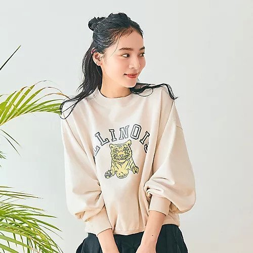 【レミレリーフ/REMI RELIEF】の【HPS別注】SP加工スーピマ裏毛クルー(ILLINOIS) 人気、トレンドファッション・服の通販 founy(ファニー) 　ファッション　Fashion　レディースファッション　Fashion for Women　スウェット / スエット　Sweatshirt, Sweatwear　スーピマ　Supima, Premium Cotton　セットアップ　Set-Up, Coordinated Outfit　プリント　Print, Printed Pattern　別注　Limited Edition, Custom Order　旅行　Travel　other-3|ID: prp329100004935621 ipo3291000000037038522