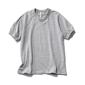 【ソフィー トークス アバウト ザ ウェザー/SOPHIE TALKS ABOUT THE WEATHER】のV NECK RINGER TEE 人気、トレンドファッション・服の通販 founy(ファニー) ファッション Fashion レディースファッション Fashion for Women 別注 Limited Edition, Custom Order 洗える Machine Washable |ID:prp329100004935638
