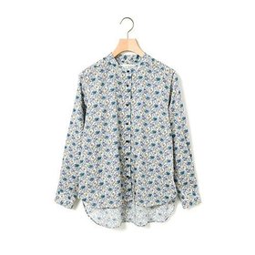 【ミディウミ/MidiUmi】 リバティプリントシャツ人気、トレンドファッション・服の通販 founy(ファニー) ファッション Fashion レディースファッション Fashion for Women トップス・カットソー Cut & Sew Tops シャツ・ブラウス・オフィスカジュアル Elegant Blouses & Button-Ups イエロー Yellow セットアップ Set-Up, Coordinated Outfit |ID:prp329100004935645