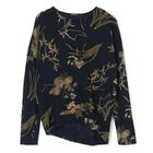 【パドカレ/pas de calais】の26SS フラワーPT プルオーバー ネイビー|ID: prp329100004935648 ipo3291000000037226208