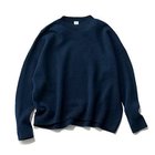 【トゥエルブクローゼット/12closet】の【福田麻琴さんコラボ】【洗える】クルーネックホールガーメントニット ネイビー|ID: prp329100004935651 ipo3291000000037138498