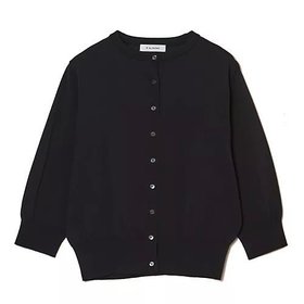 【イーバイエクラ/E by eclat】の六分袖カーディガン 人気、トレンドファッション・服の通販 founy(ファニー) ファッション Fashion レディースファッション Fashion for Women トップス・カットソー Cut & Sew Tops カーディガン・羽織り Layered Style Cardigans なめらか Smooth, Silky Texture カーディガン Cardigan, Knitwear ギャザー Gathered, Ruffled バランス Balance, Style Balance フリル Frill, Ruffle 洗える Machine Washable |ID:prp329100004935655