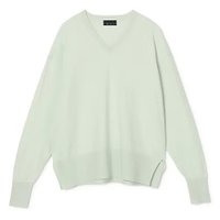 【エムセブンデイズ/M7days】の【洗える】Vネックボクシーニット 大人の最旬トレンドファッション＆コーディネート founy(ファウニー) ファッション Fashion レディースファッション Fashion for Women トップス・カットソー Cut & Sew Tops ニット Knit Tops & Sweaters Vネックトップス V-Neck Tops / V-Cut Neckline Shirts スリット Slit, Slit Detail トレンド Trend, Trending Now バランス Balance, Style Balance レース Lace, Lace Fabric エレガント 上品 Elegant 今季 This Season, Current Season 夏 Summer 洗える Machine Washable |ID:prp329100004935657