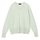 【エムセブンデイズ/M7days】の【洗える】Vネックボクシーニット ミント|ID: prp329100004935657 ipo3291000000037253491