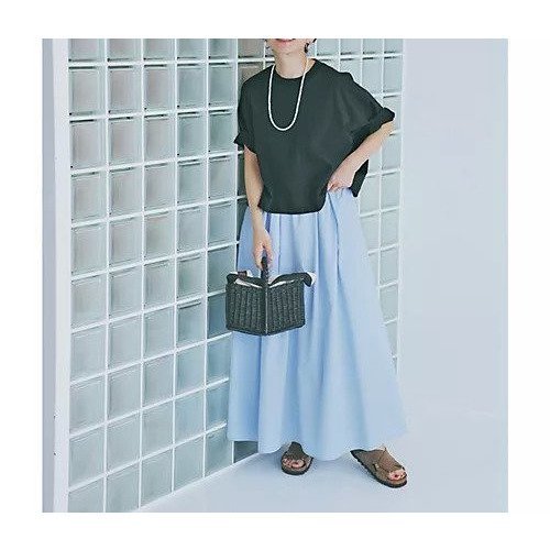 【トゥエルブクローゼット/12closet】の【洗える】大人に似合う・巾着付き USAコットンワイドTシャツ&ノースリーブTシャツ 人気、トレンドファッション・服の通販 founy(ファニー) 　ファッション　Fashion　レディースファッション　Fashion for Women　トップス・カットソー　Cut & Sew Tops　キャミソール&ノースリーブ　Camisoles & Sleeveless Tops　シャツ・ブラウス・オフィスカジュアル　Elegant Blouses & Button-Ups　ロングTシャツ・Tシャツ　Longline T-Shirts & Tees　ドット　Polka Dot, Dot Pattern　ノースリーブ　Sleeveless, No-Sleeve　ボックス　Boxy, Box Shape　ワイド　Wide, Wide Fit　巾着　Drawstring Bag, Kinchaku　洗える　Machine Washable　other-2|ID: prp329100004935658 ipo3291000000037038832