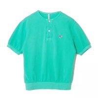 【エクラ/eclat】の【宮崎桃代さん別注】ヘンリーネックポロ 人気、トレンドファッション・服の通販 founy(ファニー) ファッション Fashion レディースファッション Fashion for Women ターコイズ Turquoise, Blue-Green バランス Balance, Style Balance 別注 Limited Edition, Custom Order 夏 Summer 洗える Machine Washable 鹿の子 Piqué, Kanoko Fabric |ID:prp329100004935661