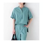 【ヒューマンウーマン/HUMAN WOMAN】のクールマックス混オーバーブラウス 人気、トレンドファッション・服の通販 founy(ファニー) ファッション Fashion レディースファッション Fashion for Women トップス・カットソー Cut & Sew Tops シャツ・ブラウス・オフィスカジュアル Elegant Blouses & Button-Ups おすすめ Recommended / Our Picks オックス Oxford Fabric クール Cool, Chic スキッパー Skipper, Open Collar セットアップ Set-Up, Coordinated Outfit ボトム Bottoms, Lower Wear 夏 Summer thumbnail グリーン|ID: prp329100004935665 ipo3291000000037038883