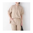 【ヒューマンウーマン/HUMAN WOMAN】のクールマックス混オーバーブラウス 人気、トレンドファッション・服の通販 founy(ファニー) ファッション Fashion レディースファッション Fashion for Women トップス・カットソー Cut & Sew Tops シャツ・ブラウス・オフィスカジュアル Elegant Blouses & Button-Ups おすすめ Recommended / Our Picks オックス Oxford Fabric クール Cool, Chic スキッパー Skipper, Open Collar セットアップ Set-Up, Coordinated Outfit ボトム Bottoms, Lower Wear 夏 Summer thumbnail ベージュ|ID: prp329100004935665 ipo3291000000037038885