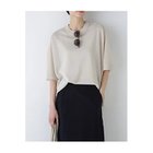 【ヒューマンウーマン/HUMAN WOMAN】のシアーハイゲージニットプルオーバー ライトベージュ|ID: prp329100004935667 ipo3291000000037038894