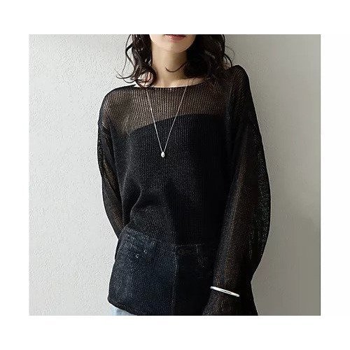 【ウィムガゼット/Whim Gazette】のボートメッシュニットプルオーバー インテリア・キッズ・メンズ・レディースファッション・服の通販 founy(ファニー) https://founy.com/ ファッション Fashion レディースファッション Fashion for Women トップス・カットソー Cut & Sew Tops ニット Knit Tops & Sweaters カジュアルプルオーバー・ニットトップス Pullovers & Knit Tops / Casual Pullovers シンプル Simple, Minimal フェミニン Feminine, Girly メッシュ Mesh, Net Fabric リラックス Relax, Relaxed Fit 夏 Summer 2026年 2026 |ID: prp329100004935669 ipo3291000000037038904