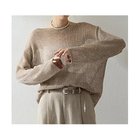 【ウィムガゼット/Whim Gazette】のボートメッシュニットプルオーバー ブラウン|ID: prp329100004935669 ipo3291000000037038907