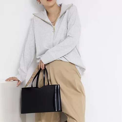 【リエミラー/Rie Miller】の《手洗い可能》ハーフZIPプルオーバー 人気、トレンドファッション・服の通販 founy(ファニー) 　ファッション　Fashion　レディースファッション　Fashion for Women　トップス・カットソー　Cut & Sew Tops　カジュアルプルオーバー・ニットトップス　Pullovers & Knit Tops / Casual Pullovers　2026年　2026　スキッパー　Skipper, Open Collar　ハイネック　High Neck, Mock Neck　ハーフ　Half, Half-Length　other-2|ID: prp329100004935673 ipo3291000000037038929