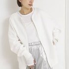 【ノーリーズ/NOLLEY'S】のウォッシャブル2WAYロングジップスウェット ホワイト|ID: prp329100004935676 ipo3291000000037038948