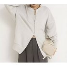 【ノーリーズ/NOLLEY'S】のウォッシャブル2WAYロングジップスウェット シルバー|ID: prp329100004935676 ipo3291000000037253406