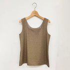 【ノーリーズ/NOLLEY'S】のサテン ラメベア天2WAYタンクトップ ブラウン|ID: prp329100004935678 ipo3291000000037038963