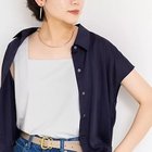 【ノーリーズ/NOLLEY'S】のサテン ラメベア天2WAYタンクトップ シルバー|ID: prp329100004935678 ipo3291000000037249297