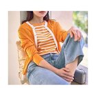 【エニー/ANY】のツインニットセット(ノースリーブニット+カーディガン) マリーゴールド|ID: prp329100004935679 ipo3291000000037038971