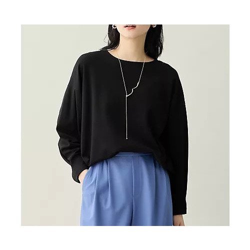 【エニー/ANY】のタックスリーブプルオーバー インテリア・キッズ・メンズ・レディースファッション・服の通販 founy(ファニー) 　ファッション　Fashion　レディースファッション　Fashion for Women　トップス・カットソー　Cut & Sew Tops　カジュアルプルオーバー・ニットトップス　Pullovers & Knit Tops / Casual Pullovers　ダブル　Double, Double-Breasted　バルーン　Balloon, Balloon Silhouette　フェイス　Face, Facial Design　フロント　Front, Front Design　ボトム　Bottoms, Lower Wear　エレガント 上品　Elegant　ブラック|ID: prp329100004935681 ipo3291000000037038987