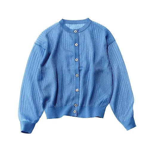 【エムセブンデイズ/M7days】の【洗える】ワイドリブシアーカーディガン 人気、トレンドファッション・服の通販 founy(ファニー) 　ファッション　Fashion　レディースファッション　Fashion for Women　トップス・カットソー　Cut & Sew Tops　カーディガン・羽織り　Layered Style Cardigans　シアー　Sheer, See-Through　ブルゾン　Blouson, Bomber Jacket　夏　Summer　洗える　Machine Washable　 other-1|ID: prp329100004935682 ipo3291000000037038991