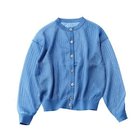 【エムセブンデイズ/M7days】の【洗える】ワイドリブシアーカーディガン 人気、トレンドファッション・服の通販 founy(ファニー) ファッション Fashion レディースファッション Fashion for Women トップス・カットソー Cut & Sew Tops カーディガン・羽織り Layered Style Cardigans シアー Sheer, See-Through ブルゾン Blouson, Bomber Jacket 夏 Summer 洗える Machine Washable thumbnail ブルー|ID: prp329100004935682 ipo3291000000037038992