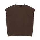 【イーバイエクラ/E by eclat】の接触冷感フレンチスリーブTシャツ 人気、トレンドファッション・服の通販 founy(ファニー) ファッション Fashion レディースファッション Fashion for Women トップス・カットソー Cut & Sew Tops シャツ・ブラウス・オフィスカジュアル Elegant Blouses & Button-Ups ロングTシャツ・Tシャツ Longline T-Shirts & Tees コクーン Cocoon, Cocoon Silhouette スリーブ Sleeve, Long Sleeve / Short Sleeve フレンチ French, French Style 洗える Machine Washable thumbnail ブラウン|ID: prp329100004935683 ipo3291000000037039003