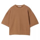 【スローン/SLOANE】のコットン裏毛 半袖ショート丈スウェット キャメル|ID: prp329100004935688 ipo3291000000037248250