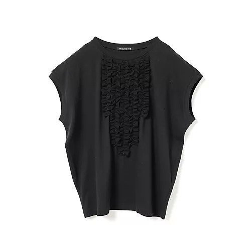 【ミズイロ インド/mizuiro ind】のフレンチスリーブフリルプルオーバー インテリア・キッズ・メンズ・レディースファッション・服の通販 founy(ファウニー) https://founy.com/ ファッション Fashion レディースファッション Fashion for Women トップス・カットソー Cut & Sew Tops カジュアルプルオーバー・ニットトップス Pullovers & Knit Tops / Casual Pullovers カットソー Cut and Sewn Top シンプル Simple, Minimal スリーブ Sleeve, Long Sleeve / Short Sleeve フリル Frill, Ruffle フレンチ French, French Style フロント Front, Front Design エレガント 上品 Elegant 人気 Popular, Best Seller 今季 This Season, Current Season A/W・秋冬 Autumn/Winter |ID: prp329100004935691 ipo3291000000037249747