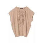 【ミズイロ インド/mizuiro ind】のフレンチスリーブフリルプルオーバー ダークブラウン|ID: prp329100004935691 ipo3291000000037249752