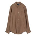 【ポロラルフローレン/POLO RALPH LAUREN】のリネンシャツ 人気、トレンドファッション・服の通販 founy(ファニー) ファッション Fashion レディースファッション Fashion for Women トップス・カットソー Cut & Sew Tops シャツ・ブラウス・オフィスカジュアル Elegant Blouses & Button-Ups ダウン Down, Puffer フィット Fit, Slim Fit プリーツ Pleats, Pleated ボックス Boxy, Box Shape リネン Linen, Linen Fabric 夏 Summer 春 Spring S/S・春夏 SS, Spring/Summer, Warm Season 洗える Machine Washable thumbnail ブラウン|ID: prp329100004935693 ipo3291000000037039136