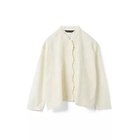 【ミズイロ インド/mizuiro ind】のレーススタンドカラーワイドシャツ アイボリー|ID: prp329100004935714 ipo3291000000037365384