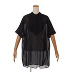 【トゥエルブクローゼット/12closet】の【洗える】コットンシルクチュニック(ロング丈) ブラック|ID: prp329100004935718 ipo3291000000037253038