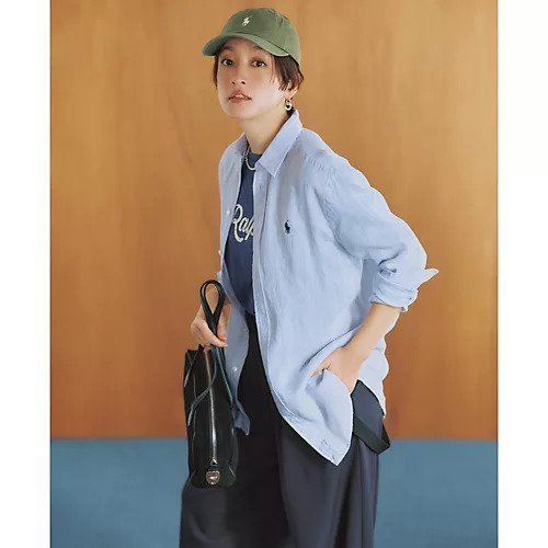 【ポロラルフローレン/POLO RALPH LAUREN】の【洗える】Classic Fit Ralph Logo T-Shirt 人気、トレンドファッション・服の通販 founy(ファニー) 　ファッション　Fashion　レディースファッション　Fashion for Women　トップス・カットソー　Cut & Sew Tops　シャツ・ブラウス・オフィスカジュアル　Elegant Blouses & Button-Ups　ロングTシャツ・Tシャツ　Longline T-Shirts & Tees　クラシック　Classic, Timeless Style　フィット　Fit, Slim Fit　夏　Summer　春　Spring　S/S・春夏　SS, Spring/Summer, Warm Season　洗える　Machine Washable　other-3|ID: prp329100004935730 ipo3291000000037039392