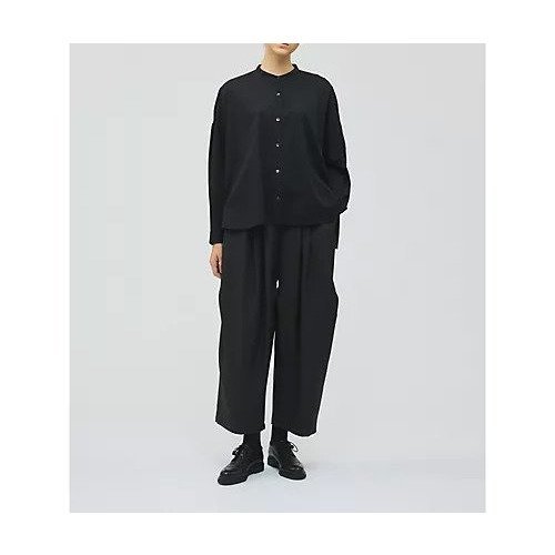 【ミズイロ インド/mizuiro ind】のバックギャザーワイドシャツ インテリア・キッズ・メンズ・レディースファッション・服の通販 founy(ファウニー) https://founy.com/ ファッション Fashion レディースファッション Fashion for Women トップス・カットソー Cut & Sew Tops シャツ・ブラウス・オフィスカジュアル Elegant Blouses & Button-Ups バッグ Bags ギャザー Gathered, Ruffled シンプル Simple, Minimal スタンド Stand Collar, Upright Stand フロント Front, Front Design 人気 Popular, Best Seller 秋 Autumn 羽織 Haori, Light Jacket |ID: prp329100004935792 ipo3291000000037245949