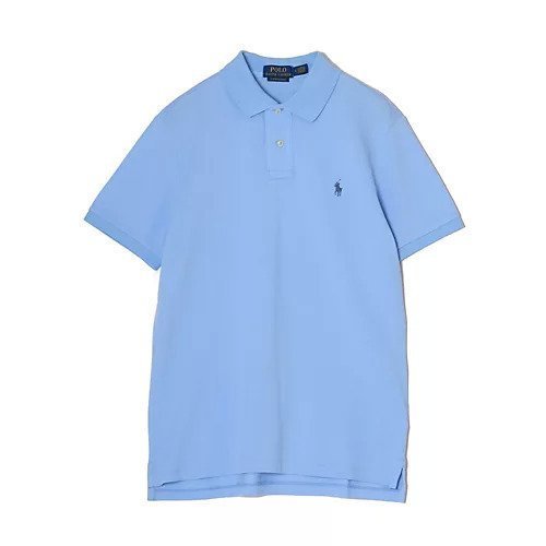 【ポロラルフローレン/POLO RALPH LAUREN】のスタンダードポロシャツ インテリア・キッズ・メンズ・レディースファッション・服の通販 founy(ファニー) 　ファッション　Fashion　レディースファッション　Fashion for Women　トップス・カットソー　Cut & Sew Tops　シャツ・ブラウス・オフィスカジュアル　Elegant Blouses & Button-Ups　ポロシャツ・きれいめカジュアル　Smart-Casual Polo Tops　スタンダード　Standard, Basic　ポロシャツ　Polo Shirt, Collared Tee　メッシュ　Mesh, Net Fabric　定番　Standard, Basic Item　洗える　Machine Washable　ブルー|ID: prp329100004935802 ipo3291000000037039835