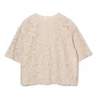 【イーバイエクラ/E by eclat】のバックラインレーストップス ベージュ|ID: prp329100004935805 ipo3291000000037249783