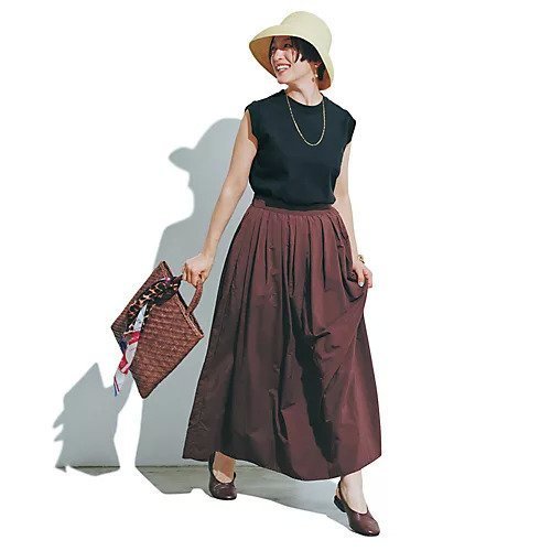 【トゥエルブクローゼット/12closet】の【洗える】大人に似合う・巾着つき USAコットンノースリーブTシャツ(2枚入り) 人気、トレンドファッション・服の通販 founy(ファニー) 　ファッション　Fashion　レディースファッション　Fashion for Women　トップス・カットソー　Cut & Sew Tops　キャミソール&ノースリーブ　Camisoles & Sleeveless Tops　シャツ・ブラウス・オフィスカジュアル　Elegant Blouses & Button-Ups　ロングTシャツ・Tシャツ　Longline T-Shirts & Tees　ギンガム　Gingham, Gingham Fabric　シンプル　Simple, Minimal　チェック　Check, Plaid, Tartan　ノースリーブ　Sleeveless, No-Sleeve　ブラウジング　Blouson Silhouette, Cinched Waist　ボーダー　Border, Stripe　巾着　Drawstring Bag, Kinchaku　洗える　Machine Washable　other-2|ID: prp329100004935825 ipo3291000000037039958