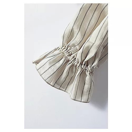 【トゥエルブクローゼット/12closet】の【12classe】【洗える】スタンドフリル衿シアーブラウス 人気、トレンドファッション・服の通販 founy(ファニー) 　ファッション　Fashion　レディースファッション　Fashion for Women　トップス・カットソー　Cut & Sew Tops　シャツ・ブラウス・オフィスカジュアル　Elegant Blouses & Button-Ups　インナー　Innerwear　スタンド　Stand Collar, Upright Stand　フリル　Frill, Ruffle　ワッシャー　Washer, Crinkled Finish　春　Spring　洗える　Machine Washable　ビジネス 仕事 通勤　Business / Work / Commuting　other-3|ID: prp329100004935833 ipo3291000000037040001