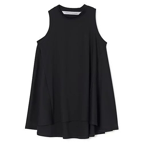 【コグ ザビッグスモーク/COGTHEBIGSMOKE】のHIBA TOP インテリア・キッズ・メンズ・レディースファッション・服の通販 founy(ファニー) 　ファッション　Fashion　レディースファッション　Fashion for Women　ワンピース　Dresses　アメリカン　American Style　シルケット　Silket, Silky Cotton　シンプル　Simple, Minimal　ストレート　Straight, Straight Cut　スリーブ　Sleeve, Long Sleeve / Short Sleeve　スーピマ　Supima, Premium Cotton　バランス　Balance, Style Balance　フレア　Flare, Flared　ボトム　Bottoms, Lower Wear　洗える　Machine Washable　BLACK|ID: prp329100004935854 ipo3291000000037040105