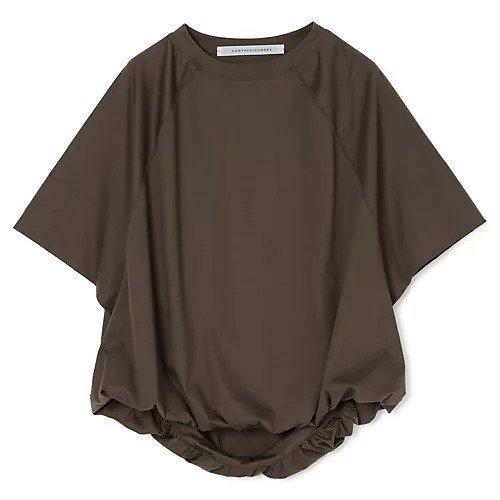 【コグ ザビッグスモーク/COGTHEBIGSMOKE】のLILLYANA PUFFY SHORT SLEEVE TOP 人気、トレンドファッション・服の通販 founy(ファニー) 　ファッション　Fashion　レディースファッション　Fashion for Women　トップス・カットソー　Cut & Sew Tops　シルケット　Silket, Silky Cotton　スリーブ　Sleeve, Long Sleeve / Short Sleeve　スーピマ　Supima, Premium Cotton　ハーフ　Half, Half-Length　フォルム　Silhouette, Form　洗える　Machine Washable　 other-1|ID: prp329100004935855 ipo3291000000037040108